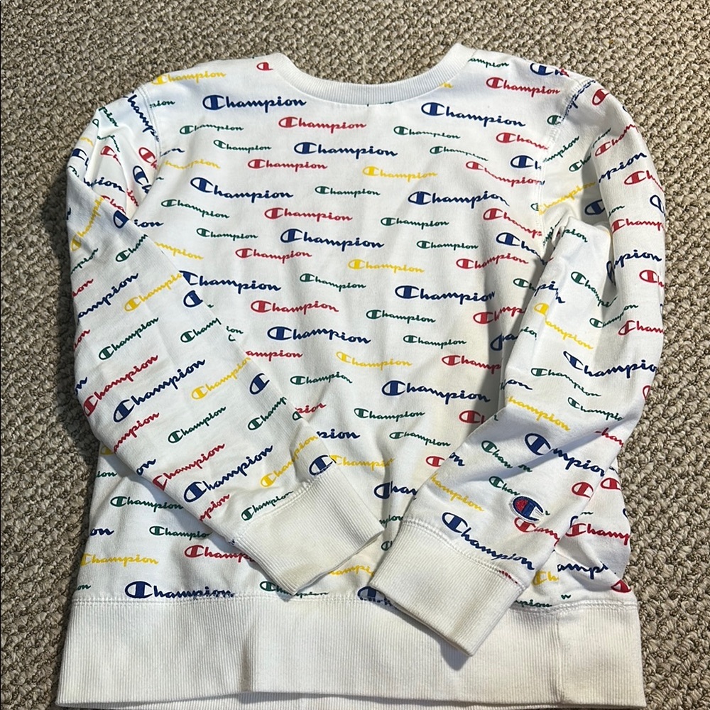 Champion logo crew sweatshirt
